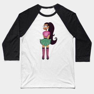 Raspberry Sorbet Girl Baseball T-Shirt